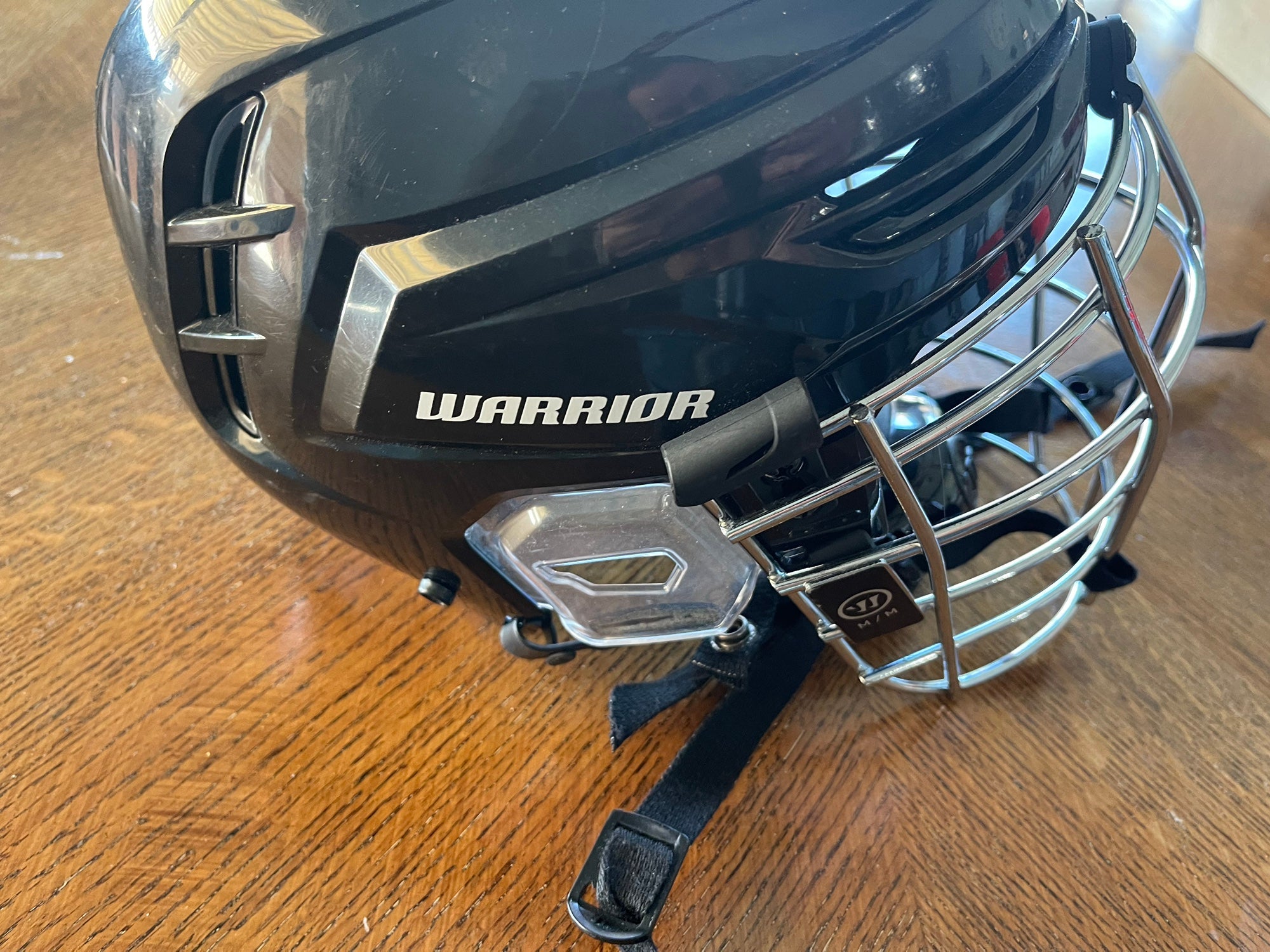 Used Warrior Fatboy Alpha Pro Box Helmet | SidelineSwap