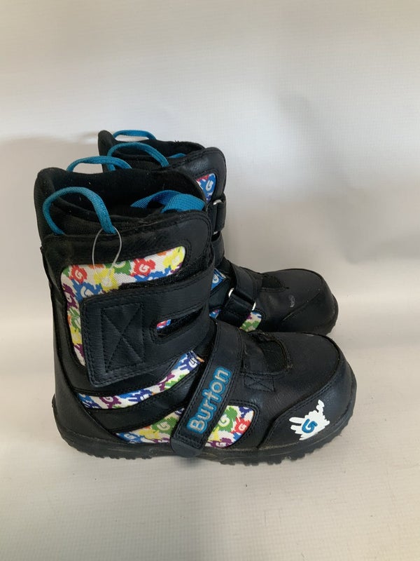 Used Burton Kids Grom Junior 06 Girls' Snowboard Boots