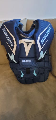 Used Small Bauer Elite Goalie Chest Protector