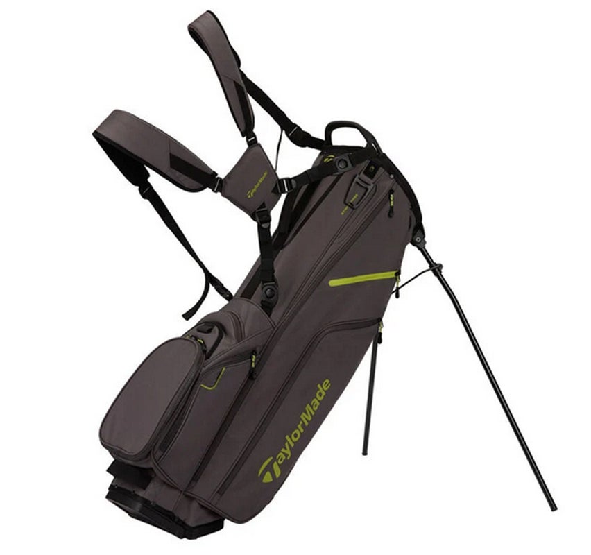 NEW 2023 TaylorMade Flextech Crossover Gunmetal 14 Way Stand/Carry Bag