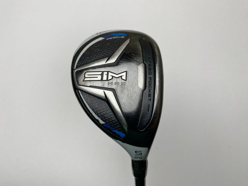 Taylormade SIM MAX 5 Hybrid 25* Fujikura Ventus Blue 6R Regular Graphite Mens RH