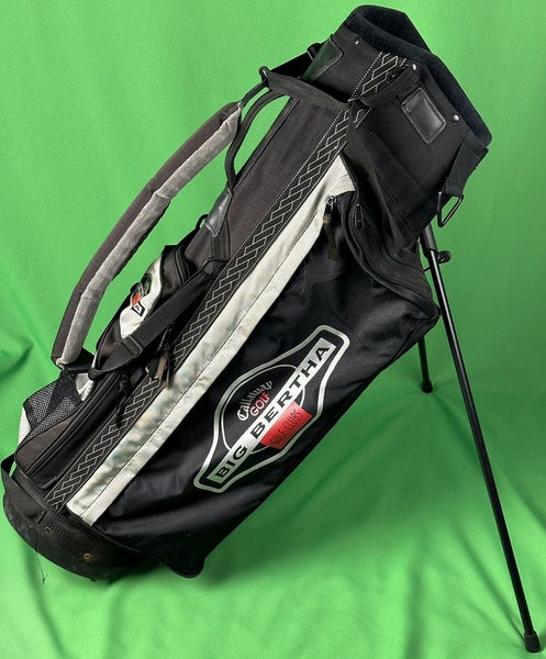 Vintage Green Sunday Carry Golf Bag