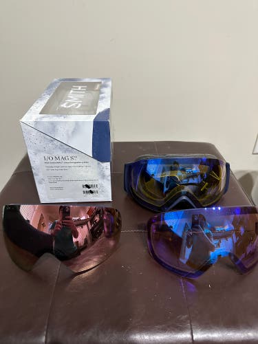 Unisex Smith Small I/O MAG S Ski Goggles