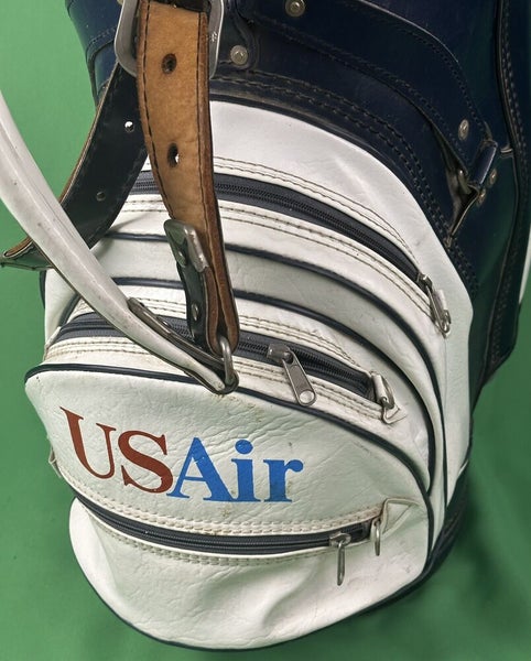 6 Inch Golf Vintage Bag with Stand for golf club player – Hickory