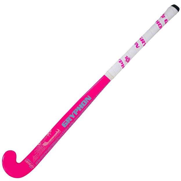 Gryphon Gator Wood Field Hockey Stick 34" Stick / Pink