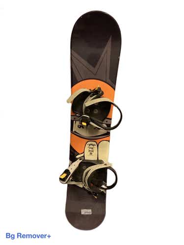 Used Lamar Speedway 115 115 Cm Boys' Snowboard Combo