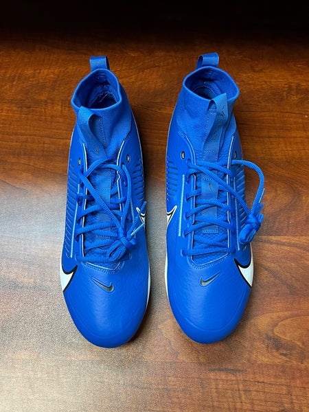 NEW Nike Vapor Edge Pro 360 2 Football Cleats DA5456-414 Size 11.5 Blue Nike Vapor Edge Pro 360 2 Royal Blue White Football Cleats  main image 4