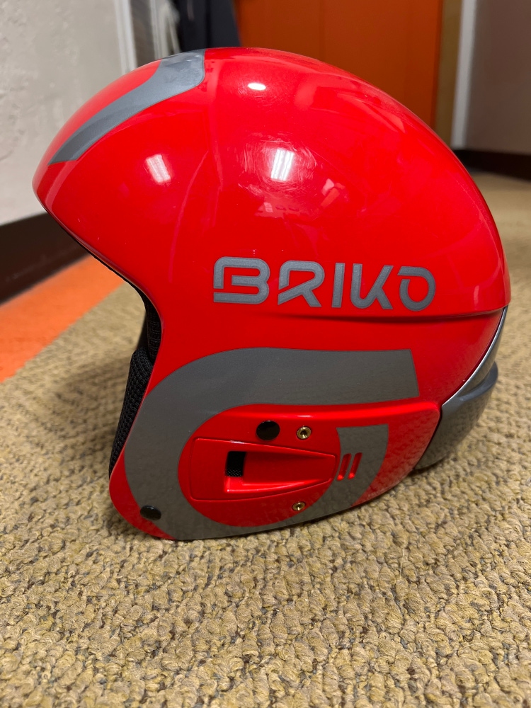 Used Medium Briko Vulcano FIS Helmet FIS Legal