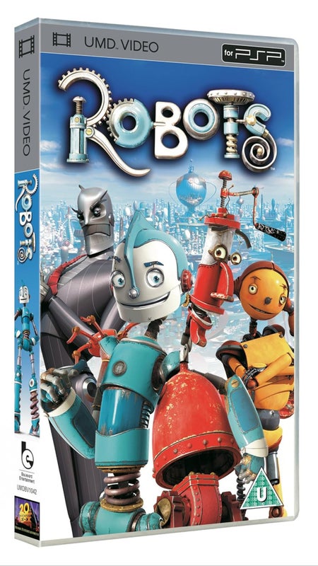 Robots PlayStation Portable PSP UMD-Movie 2005 Complete in Box Good Condition