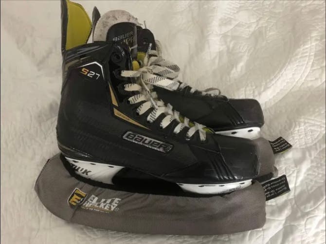 Used Bauer Size 9.5 Supreme S27 Hockey Skates