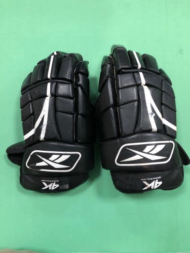 Used Reebok 4K Hockey Gloves (14")