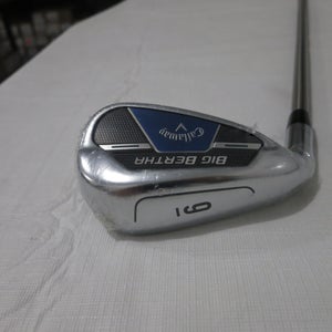 Callaway Big Bertha B21 9-iron - 38* - SteelFiber Regular Graphite - NEW - LH