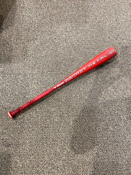 Used USABat Certified Mizuno B21 Hot Metal Alloy Bat 30" (-10)