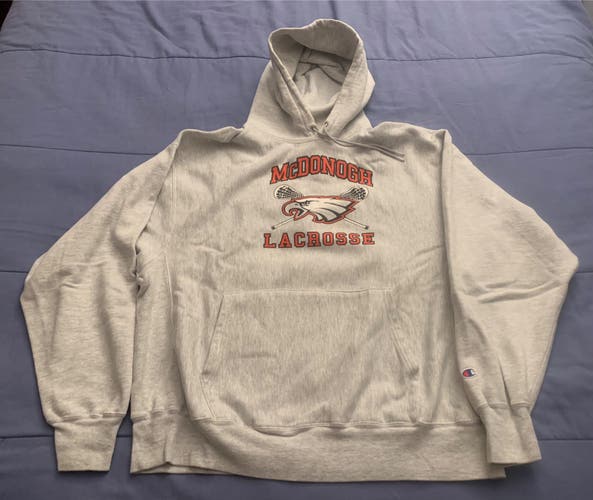 McDonogh Lacrosse (Maryland) Champion Pullover Hoodie Sweatshirt- Mens XL