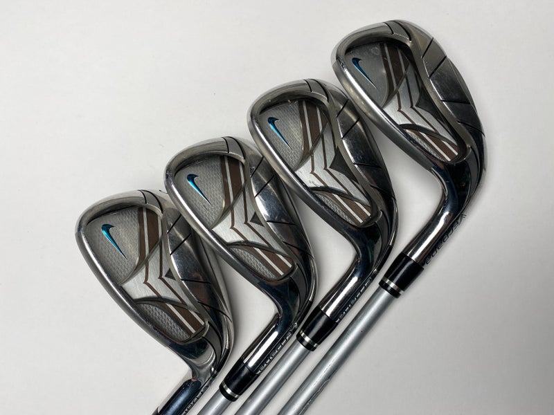 Nike Verdana Iron Set 7-9+SW Mitsubishi Rayon Verdana Ladies Graphite Womens RH
