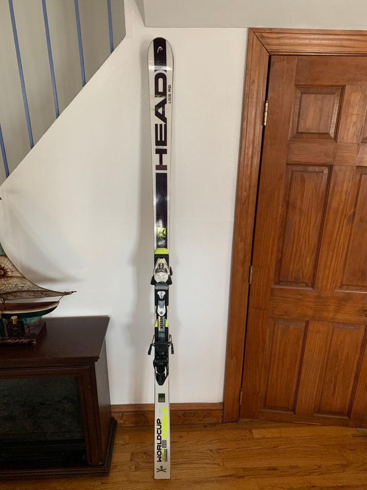 Used 2015 Racing With Bindings Max Din 11 World Cup Rebels i.GS RD Skis