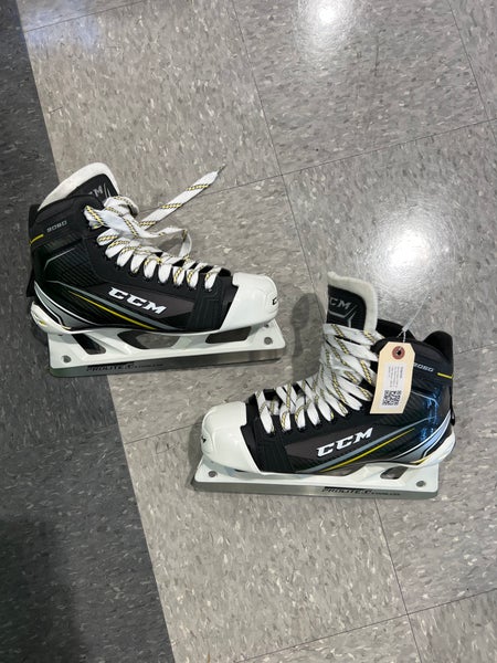 Senior New CCM Tacks 9060 Hockey Goalie Skates D&R (Regular) 10