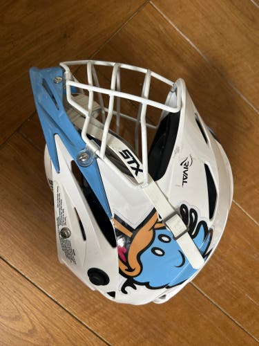 Game Worn Hopkins Mens Lacrosse Helmet 2023