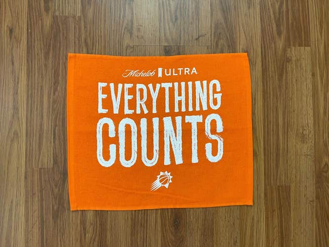 Phoenix Suns NBA BASKETBALL EVERYTHING COUNTS Michelob Ultra 2021 Rally Towel!