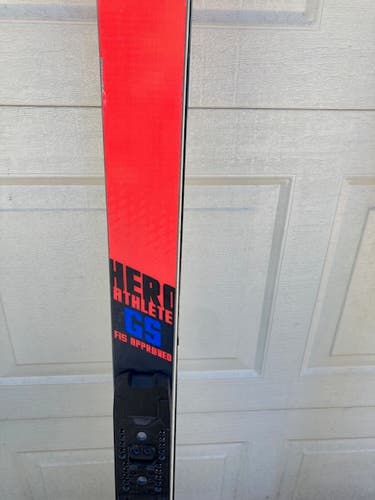 Used Women's Rossignol 188 cm Racing Hero FIS GS Pro Skis Without Bindings