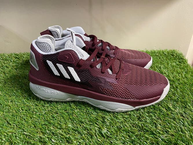 Adidas Dame 8 Mississippi State PE Team Issue Basketball Shoes GZ9710 Mens 10.5