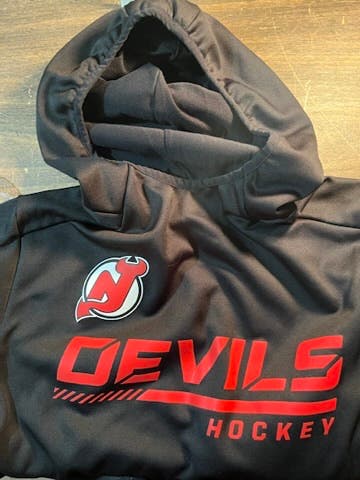 NJ Devils Team Hooded Sweatshirt