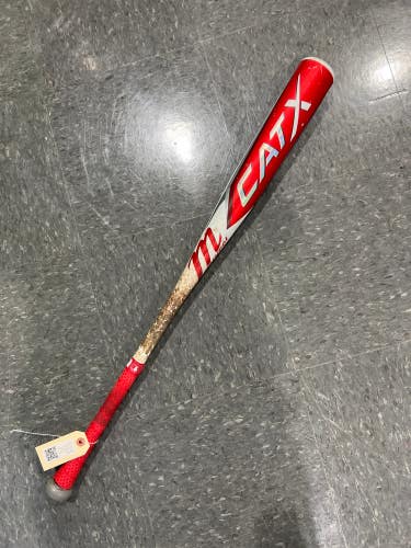 Used BBCOR Certified 2023 Marucci CAT X Alloy Bat -3 30OZ 33"
