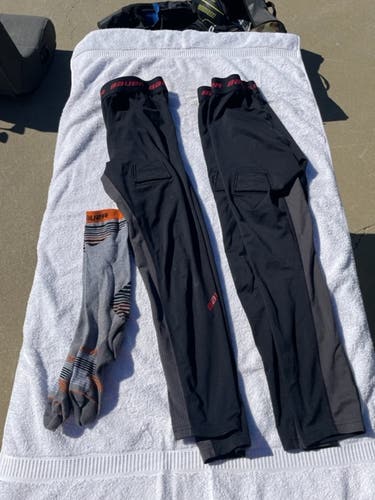 Bauer Compression Fit Under-Gear Pants and Skate Socks