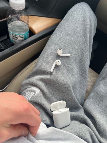 AirPods Used Twice, But Professionally Cleaned