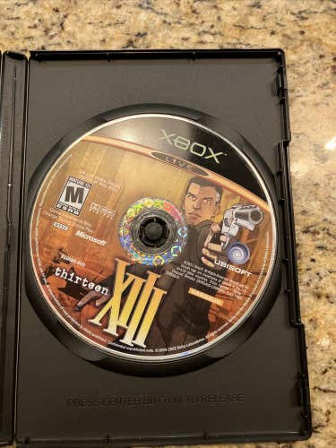 Thirteen XIII (Microsoft Xbox, 2003) Disc Only
