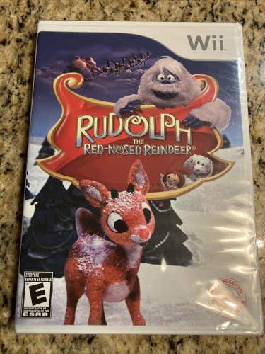 Rudolph the Red Nosed Reindeer Game (Nintendo Wii) - New Sealed