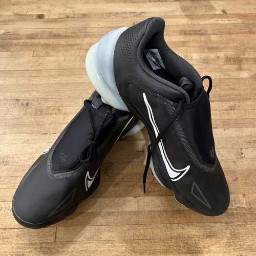 Men's Nike Force Zoom Trout 8 Pro Metal Baseball Cleats Blk CZ5915-010 Size 11