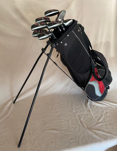 Men's Used Acer Right Handed XDS hybrid Iron Set Uniflex 8 Pieces Graphite Shaft