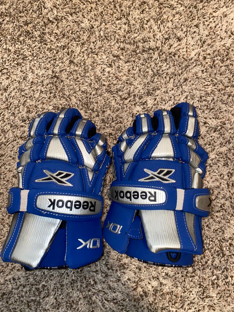 New Player's Reebok 12" 10K Lacrosse Gloves
