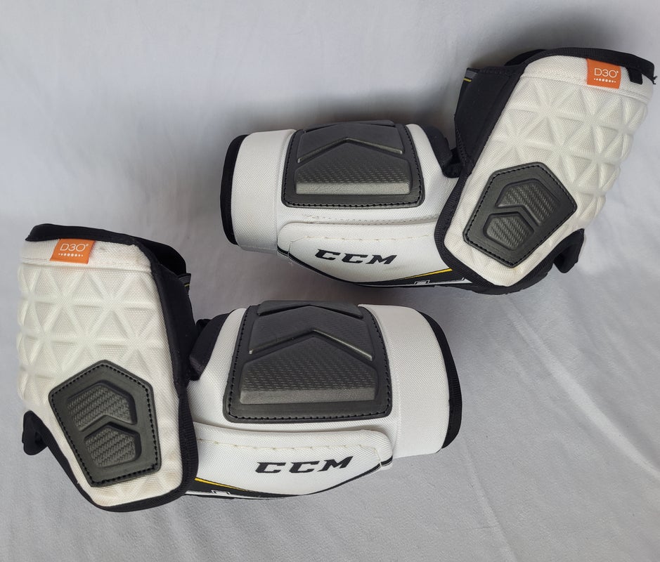 CCM Ultra Tacks Pro (Long cuff) *DEFECT* Large pro stock elbow pads EPTKL
