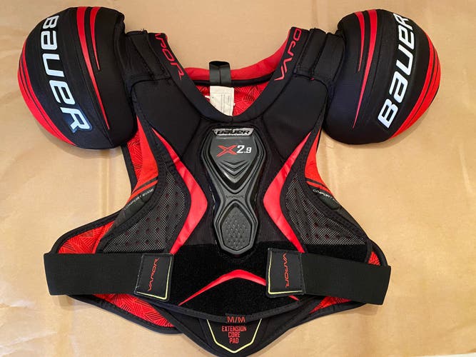 USED Bauer Vapor x2.9 Shoulder Pads | SR Medium