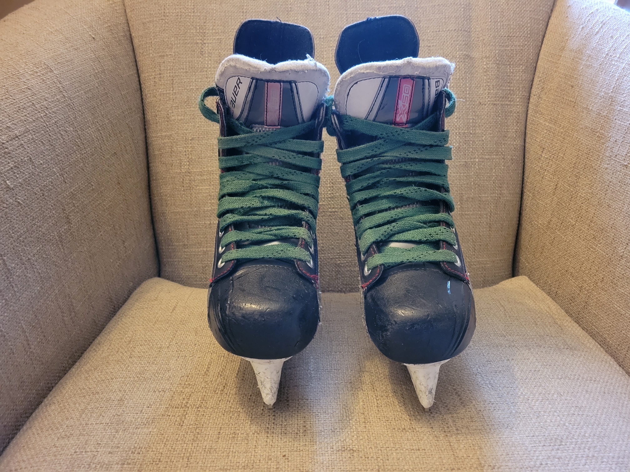 Used Bauer X2.0 Ice Hockey Skates Junior Size 5