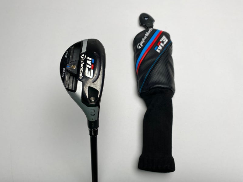Taylormade M3 3 Hybrid 19* Project X HZRDUS 6.0 85g Stiff Graphite Mens RH