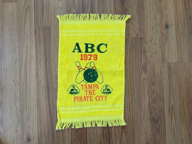 1979 ABC Tampa, Florida AMERICAN BOWLING CONGRESS Vintage Bowling Towel!