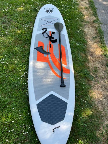 10’ 10” Bru Surf SUP w/ Coil Leash and Adjustable Paddle
