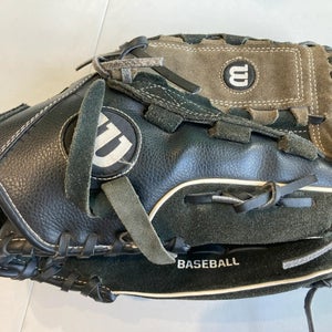Used Wilson A350 Right Hand Throw Baseball Glove 12"