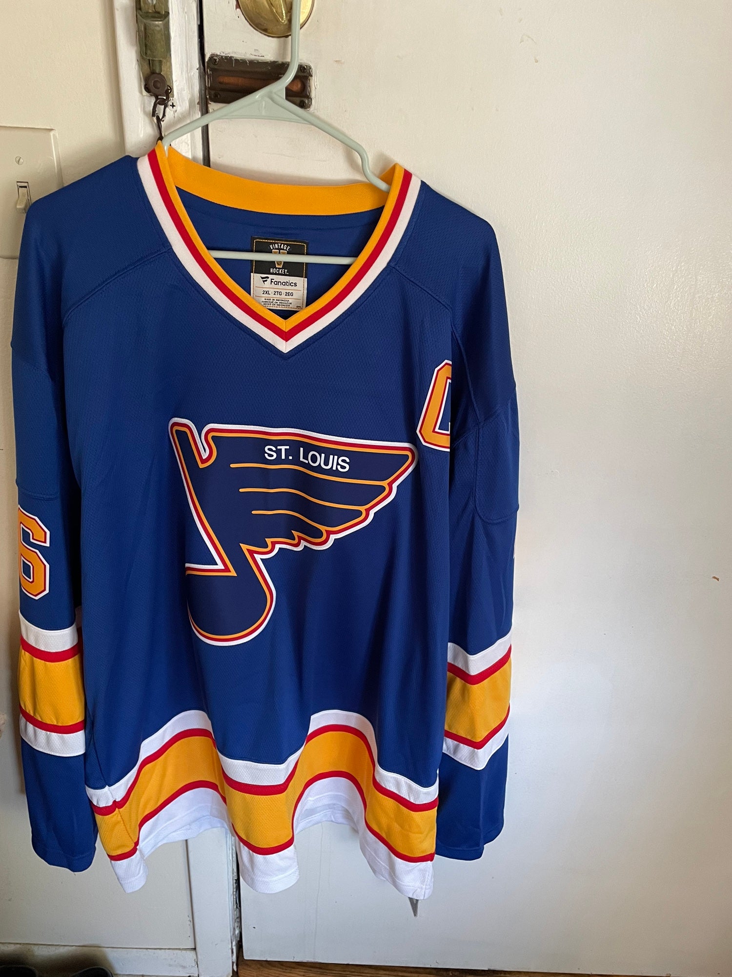 Vintage St Louis Blues Hockey NHL T Shirt XXL 2X -  Israel