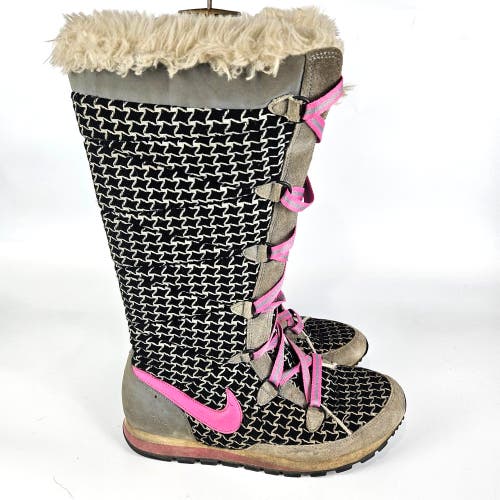 Nike Hi 3 Premium Sneaker Boots Faux fur Winter Ski Apres Women's Size: 10