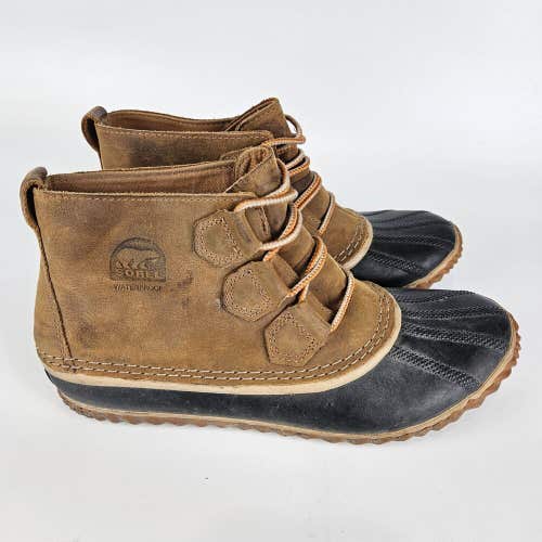 Sorel Out N About Boots NL2133-286 Womens Size 9 Ankle Duck Waterproof Rain