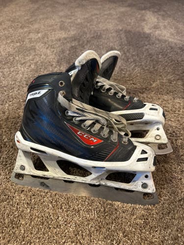 Used CCM Extra Wide Width  Size 7.5 RBZ Hockey Goalie Skates