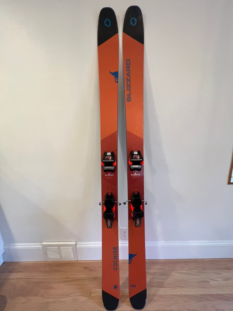 Blizzard Bonafide skis with Marker Jester Pro bindings