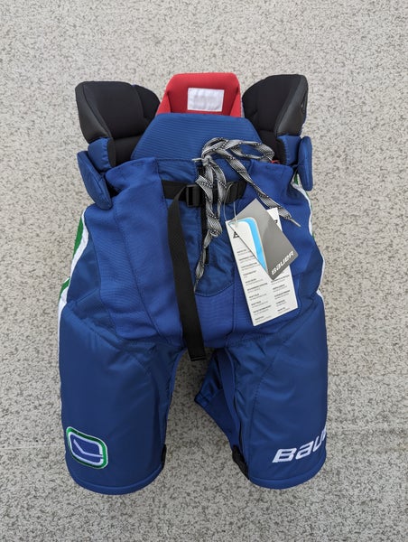 Pro Stock Bauer Vapor Vancouver Canucks Pants *NEW* MEDIUM