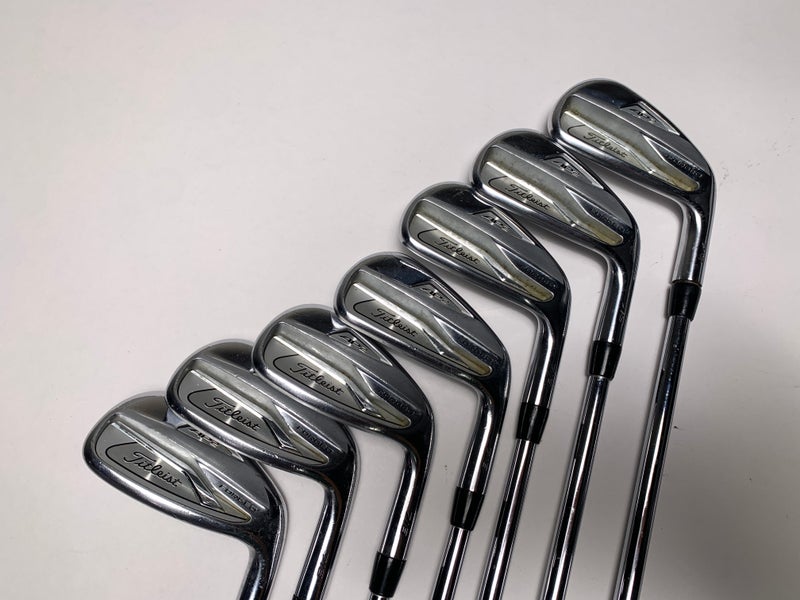 Titleist 718 AP2 Iron Set 4-PW True Temper AMT Tour White S300 Stiff Steel RH
