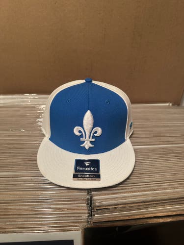 Quebec Nordiques Vintage SnapBack Hat by Fanatics-NWT
