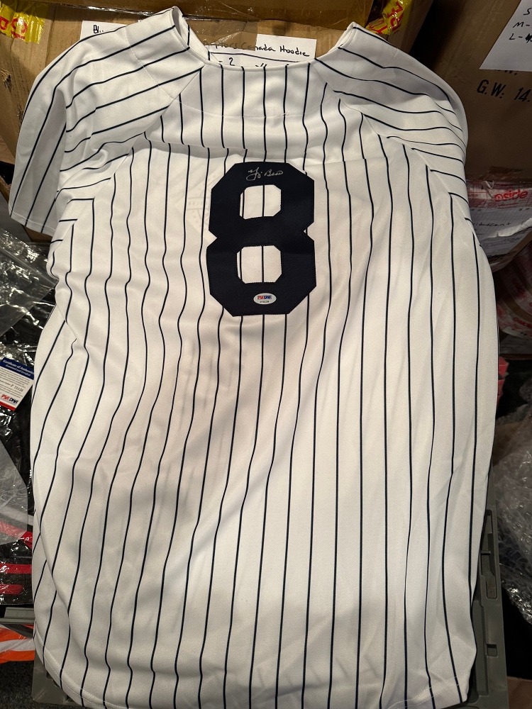Yogi Berra Signed New York Yankees Jersey with COA